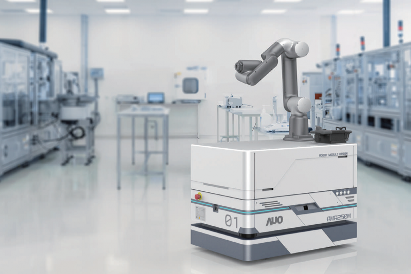 德扑之星整合AI人工智慧、IoT物聯網與Cloud雲端平台服務，開發模組化AMR 250M自主移動機器人，滿足多元自動化生產需求，在智慧工廠中扮演著串接和搬運的角色